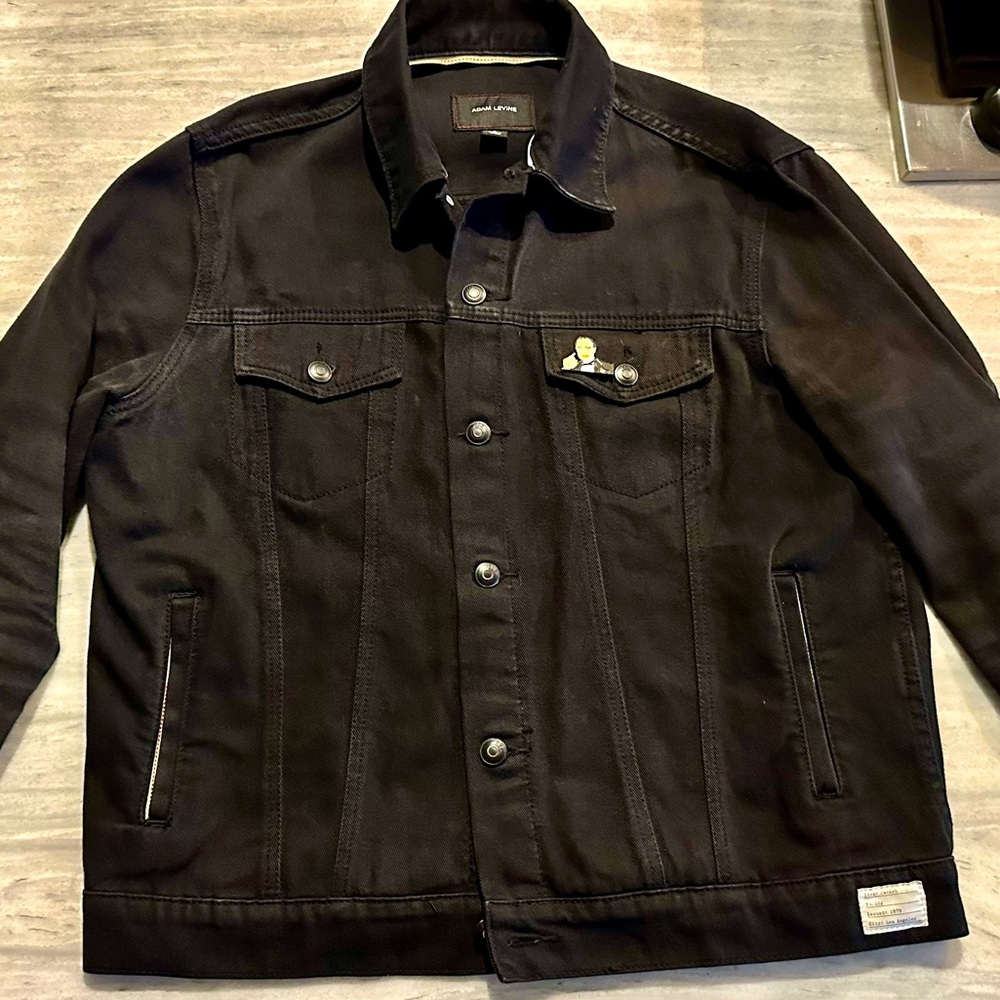 Mafia Denim Jacket Sopranos Godfather Paulie Walnuts Don Corleone